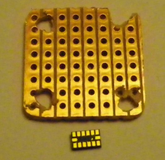 Soldering onto Surface Mount ICs